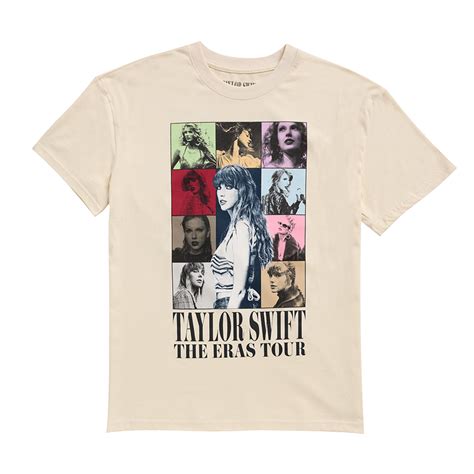 Eras tour t shirt - Taylor Swift The Eras Tour Hoodie Beige. Lowest Ask. $99. Last Sale: $117. Taylor Swift The Eras Tour Collage Long Sleeve T-shirt Black. Lowest Ask. $149. Last Sale: --. Travis Scott The Scotts Sicko Event T-Shirt Brown.